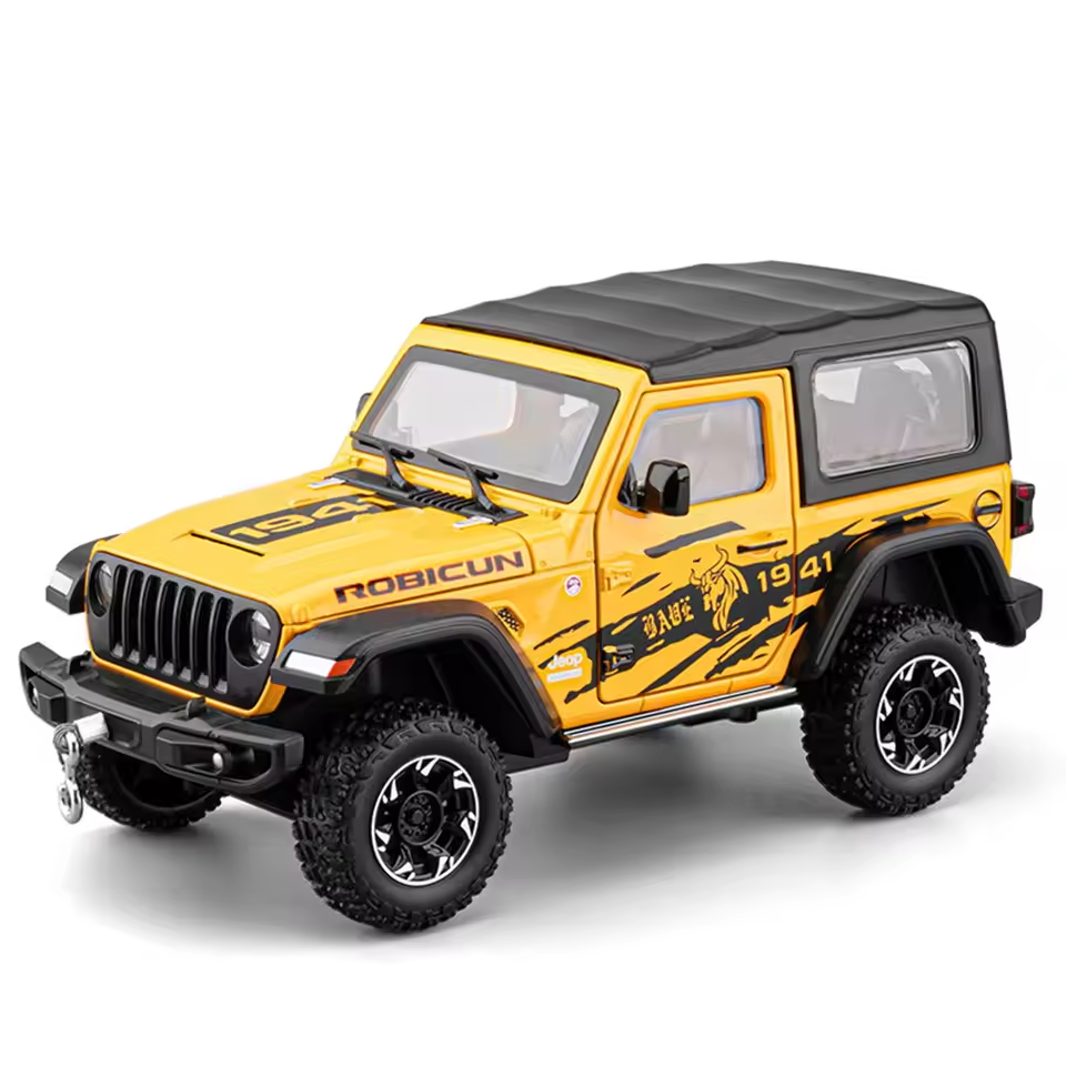 1:24 Diecast Rubicon Jeep Model