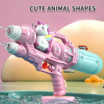 13* Inches Manual Dual Nozzle Unicorn Water Gun
