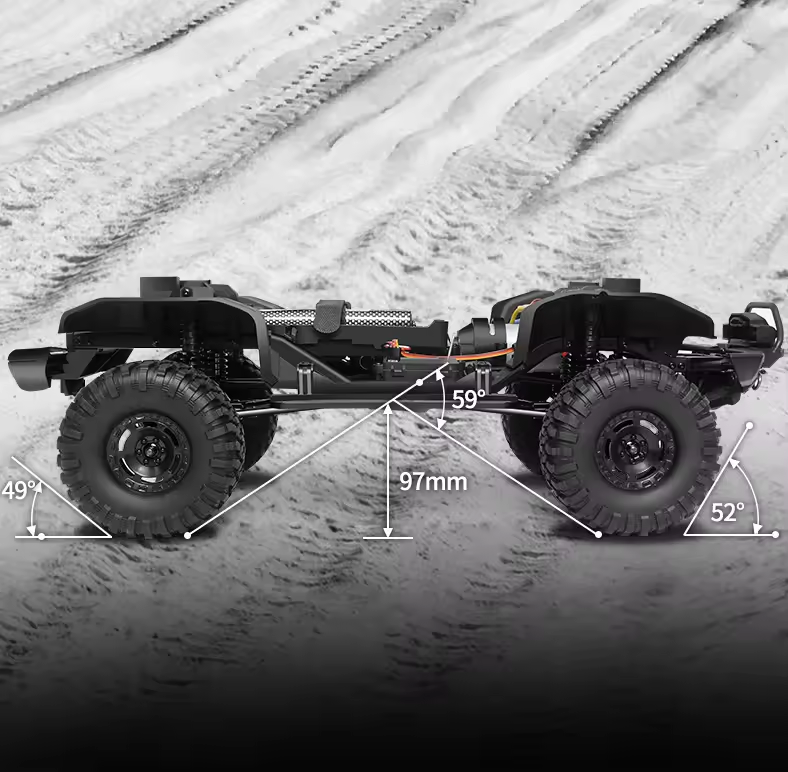 1:16 RC Defender High Speed Off-Road Model