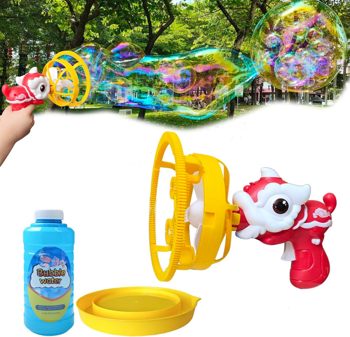 Cute Line Colorful Bobble Gun