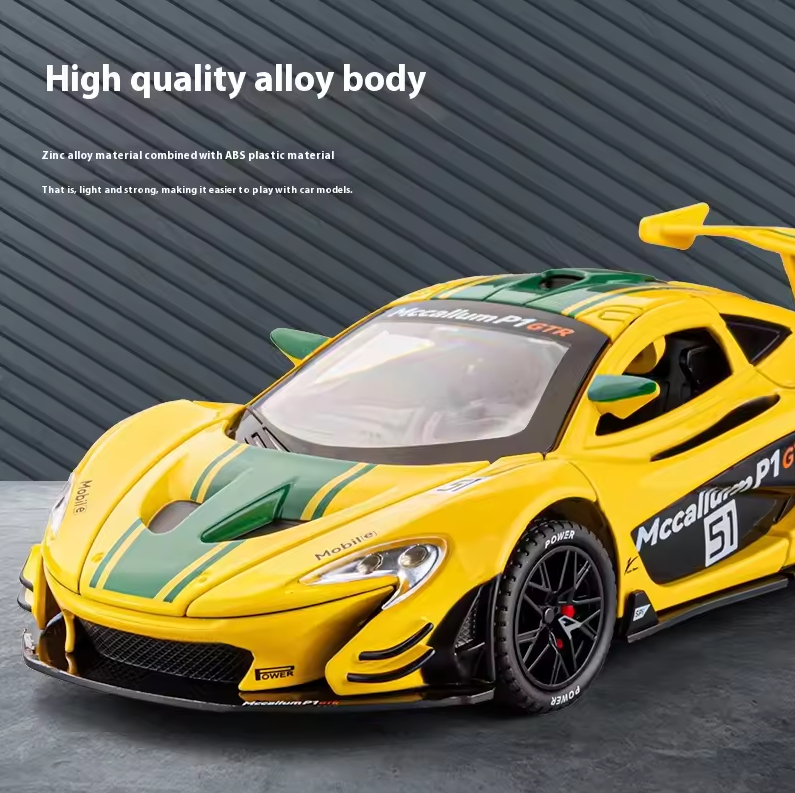 1:22 Diecast MaLaren P1 Model Car