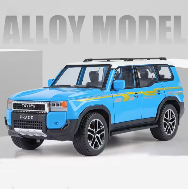 1:24 Diecast Toyota Land Cruiser Prado LC250 Model