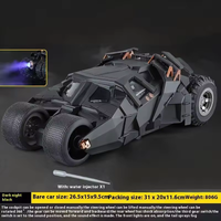 1:18 Diecast Batman Model Car With Smoke