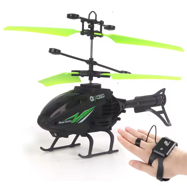 2in1 Watch Control & Hand Sensing Helicopter