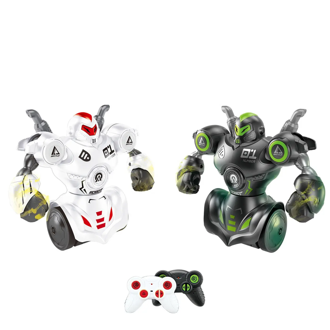 RC Dual Battle Boxing Robots With Light & Sound