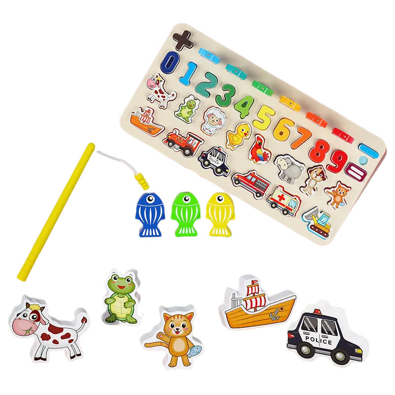 Wooden Multi-functional Montessori Logic Board