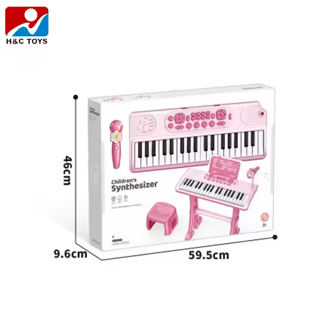 Bluetooth Electronic Keyboard Piano With Microphone & Stool