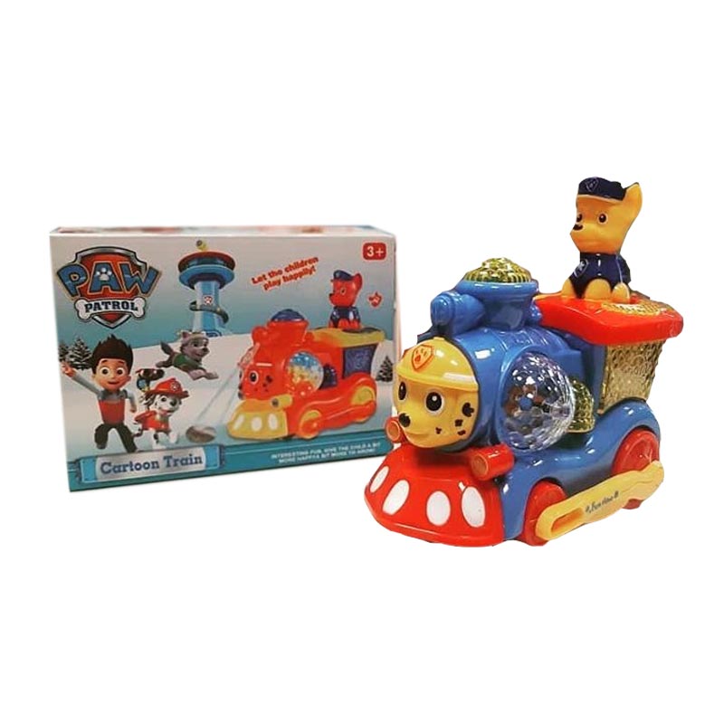 Electric Paw Patrol Cartoon Train With Light & Music