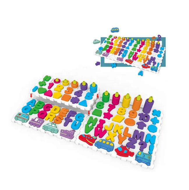 4in1 Kids Number & Letter Learning Board