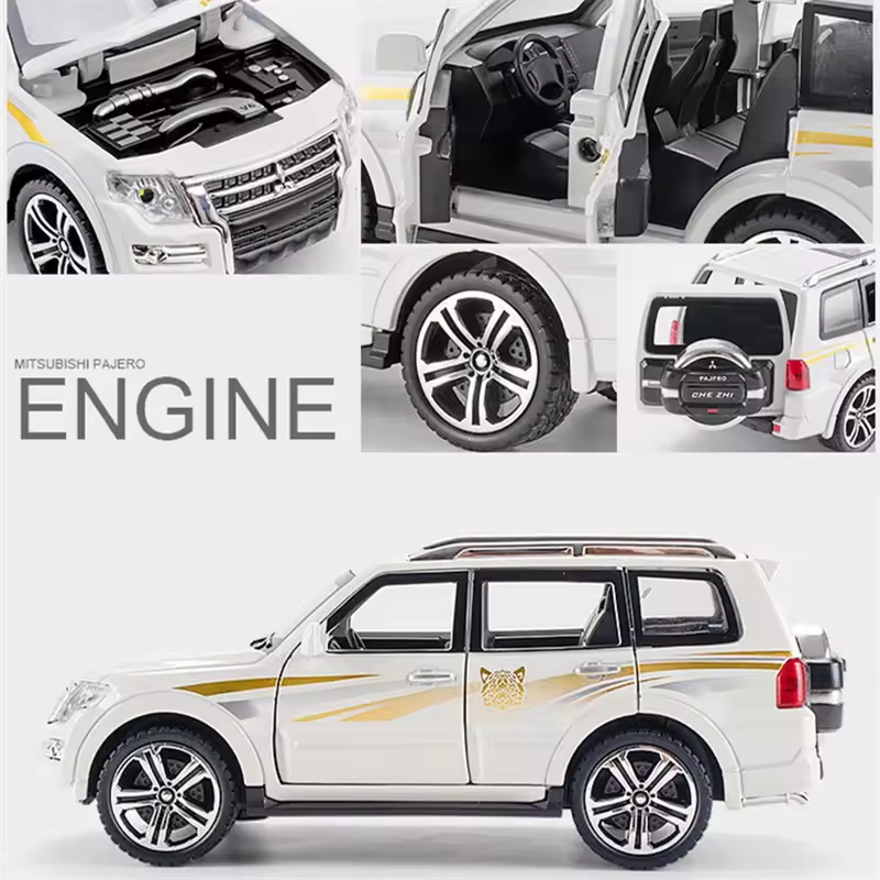 1:32 Diecast Mitsubishis Pajero model Car