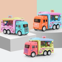 1Pc ABS Inertial Fun Dessert & Fast Food Selling Car Toy - Assortment