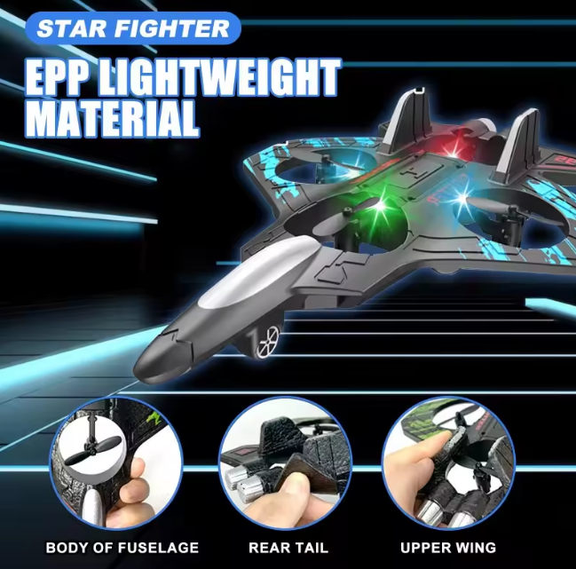 2.4GHz RC Fighter Plane Model