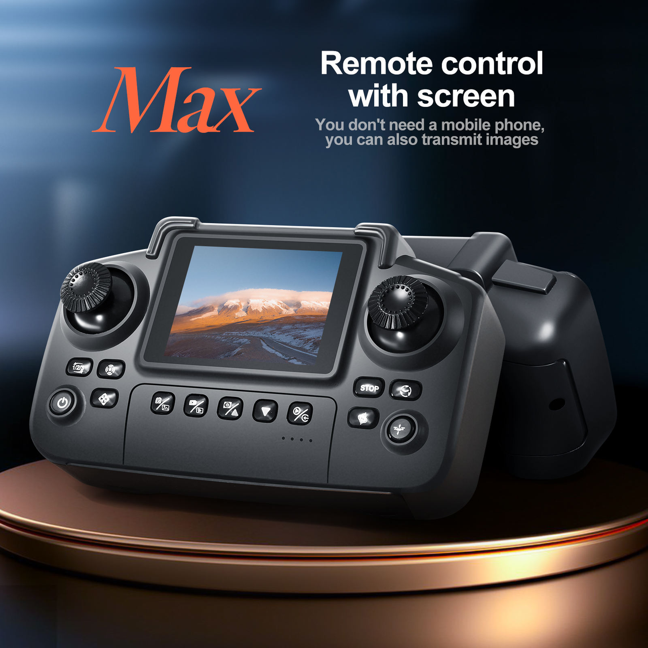 E99 Pro Max Remote Control Drone With Screen