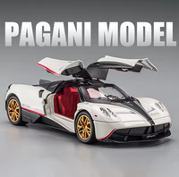 1:24 Diecast Pagani Huayra Model With Smoke