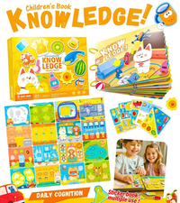 16in1 Montessori Everyday Cognition Themed Busy Book