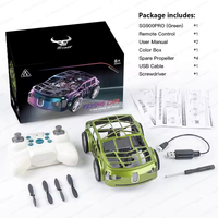 2in1 Mini Drone & RC Car With Lights
