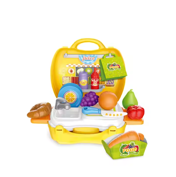 26Pcs Pretend Play Kids Fruit Suitacse