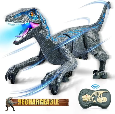 2.4G RC Crawling Dinosaur With Light & Sound