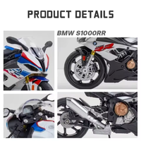 1:12 Diecast BMW S1000RR Model Bike