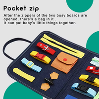 Multi-functional Toddlers Basic Skills Busy Bag