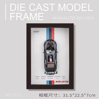 1:32 Diecast BMW M8 GTE Model 3D Photo Frame