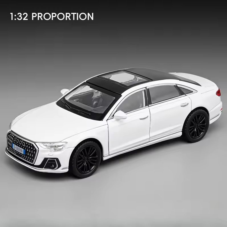1:32 Diecast Audi A8L Model Car