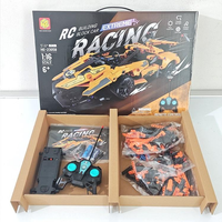 DIY 516Pcs RC 1:16 Sports Racing Building Blocks Model