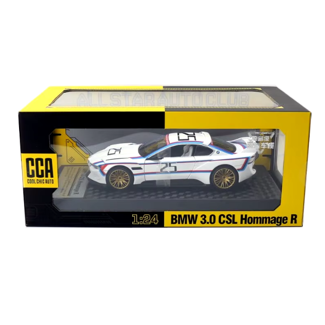 1:24 Diecast BMW 3.0 CSL Hommage R Licensed Model Car