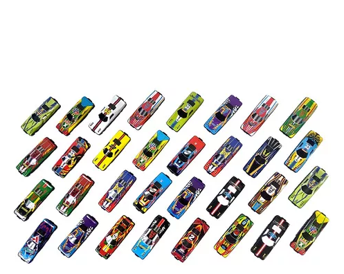 36Pcs Mini Diecast Inertial Super Racing Cars Set