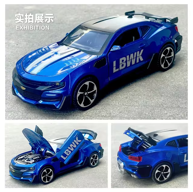 1:24 Diecast Chevrolet Camaro Smoke Car Model