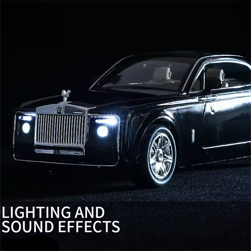 1:24 Diecast Rolls Royce Sweptail Model Car