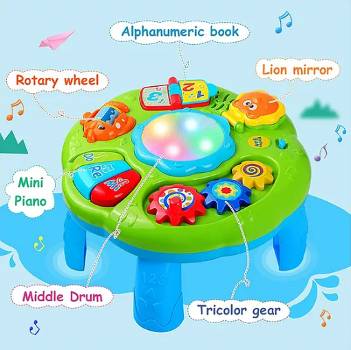 2in1 Toddlers Musical Activity Table