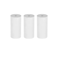 3Pcs Thermal Printer White Paper Rolls