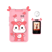 Kids Deer Rotatable Lens Digital Touch Phone