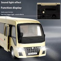 1:32 Diecast Toyota Coaster Bus Model