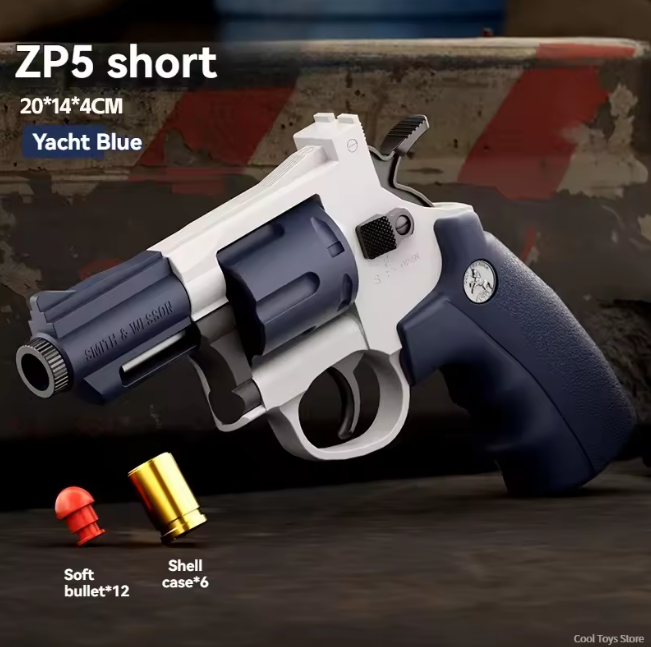 Manual ZP5 Shell Revolver Toy