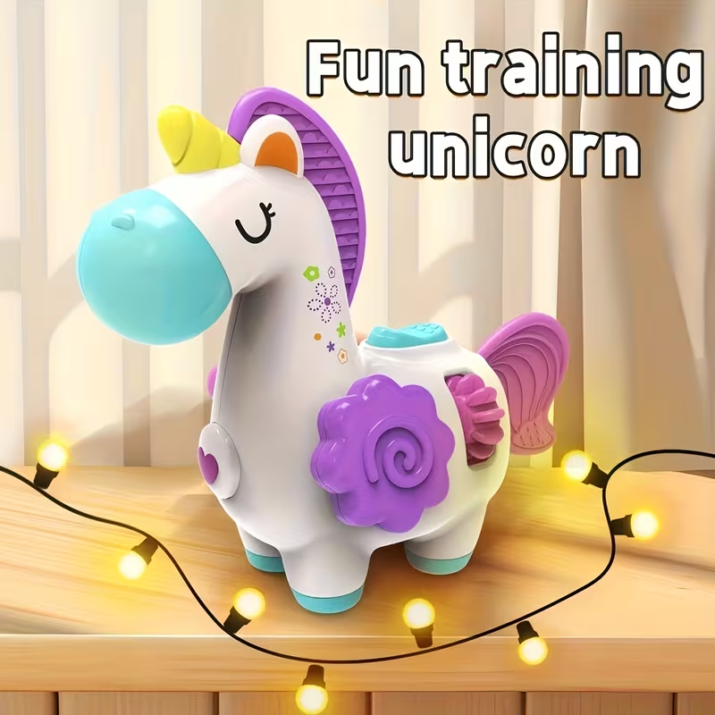 Multi-functional Montessori Mini Unicorn Sensory Toy