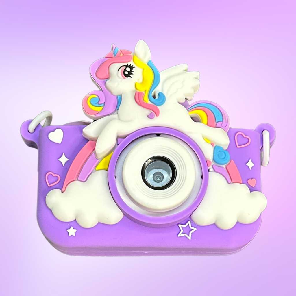 Mini Unicorn HD Digital Camera With Silicon Case