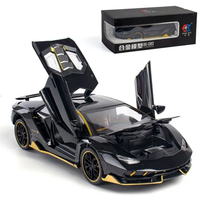 1:24 Diecast Lamborghini LP770-4 Model Car With Smoke