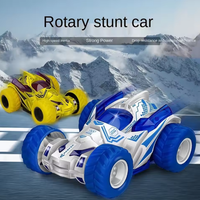 1Pc Double-Sided Inertial Stunt Car