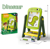 Talented Painter Double-Sided Dinosaur Drawing Board