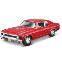 Maisto 1:18 Diecast 1970 Chevrolet Nova Ss Coupe - Red