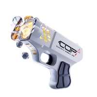 Mini Electric Space Bubble Blower Light-up Gun