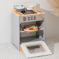 Mini Wooden Pretend Cooking & Baking Kitchen Set