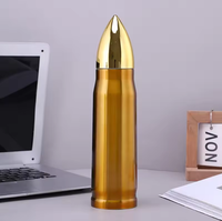 500ml Stainless Steel Crystal Water Bottle