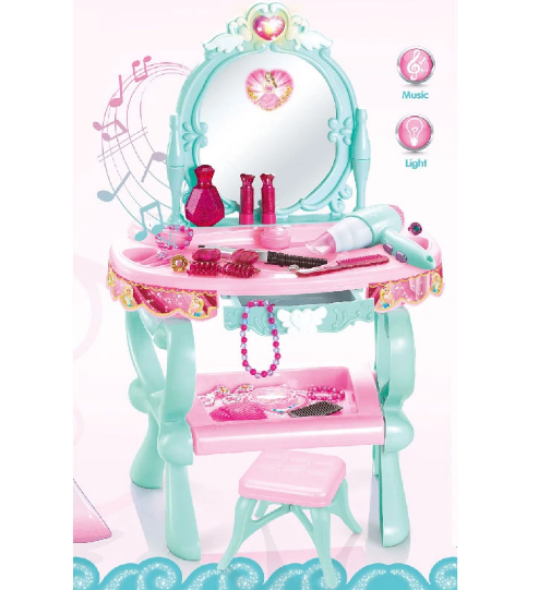 Beautiful Dresser For Girls With Light & Sound