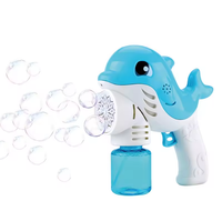 Cute Dolphin Colorful bubble Gun