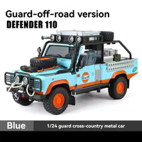 1:24 Diecast Land Rover Defender 110 Off-Road Model