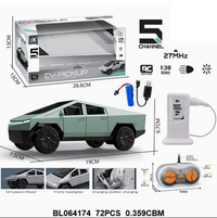 1:30 RC Tesla Electric EV Pickup Truck