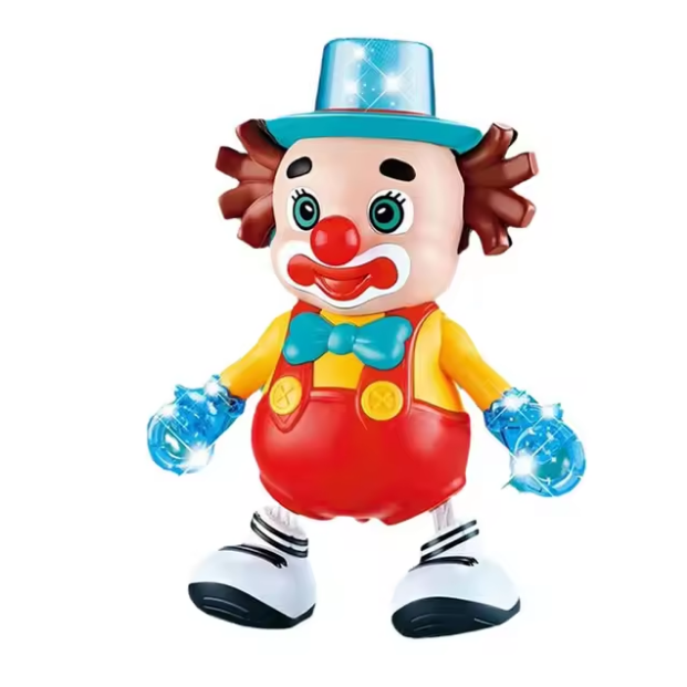 Cute Dancing Clown With Light & Sound
